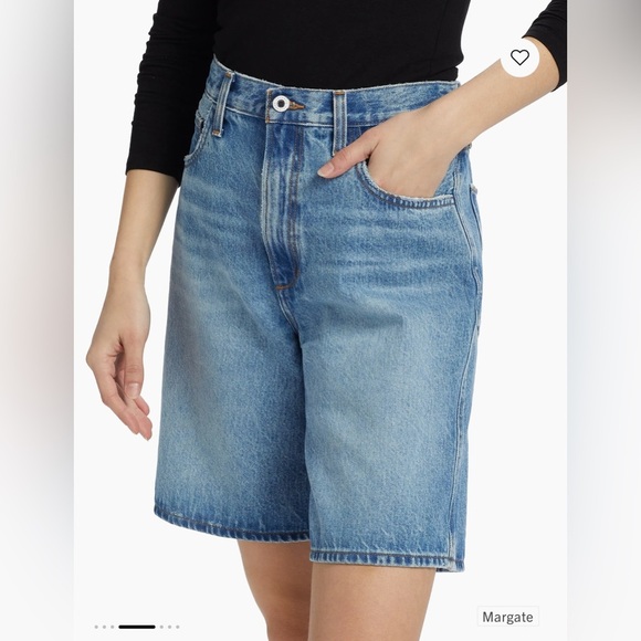 BNWT Favorite Daughter Tommy Martage Bermuda Shorts size 26 $158 - Picture 3 of 15